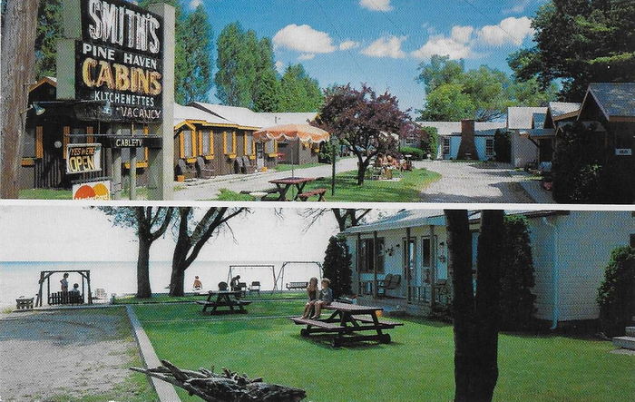 Smiths Pine Haven Beach Resort - Old Postcard View (newer photo)